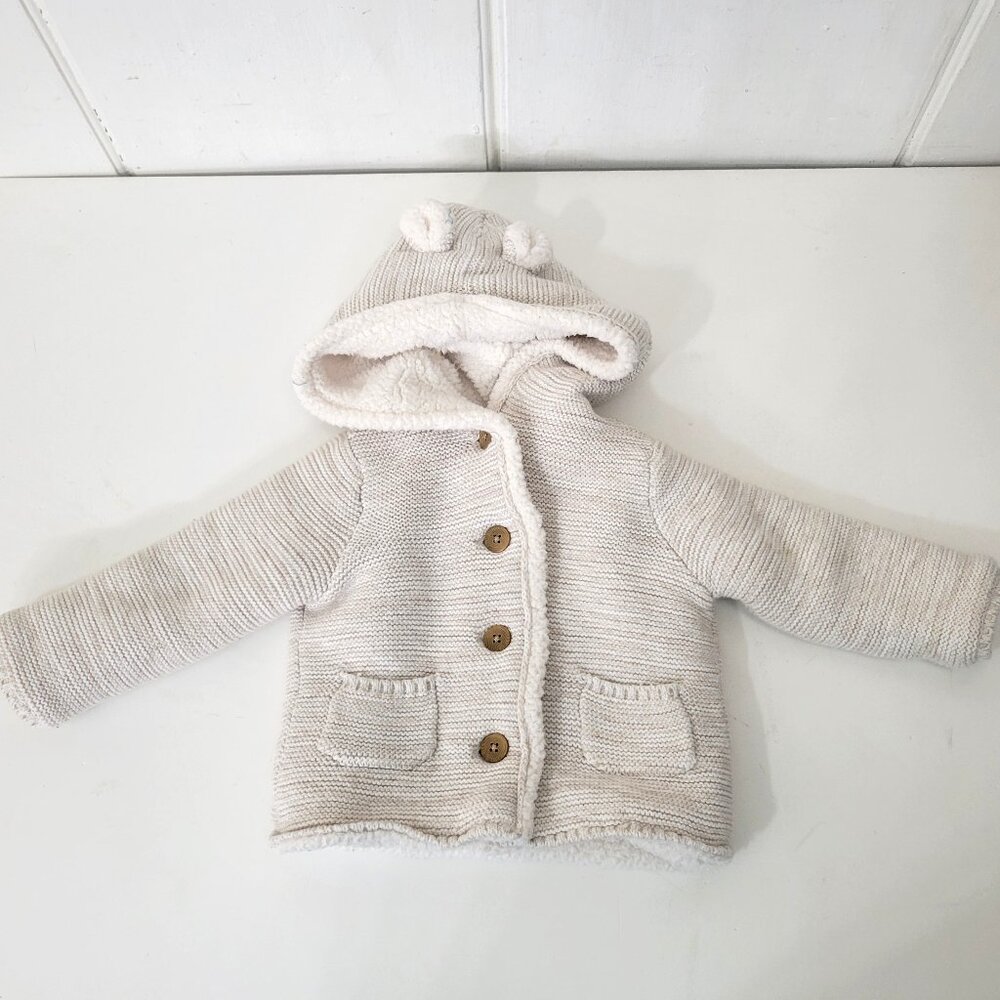 Carter's Sherpa Hoodie Bab Girl's Hoodie 18 Months - Picture 1 of 5
